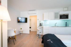 Kuchyň nebo kuchyňský kout v ubytování Vienna Residence, Rochusmarkt - Wien Mitte