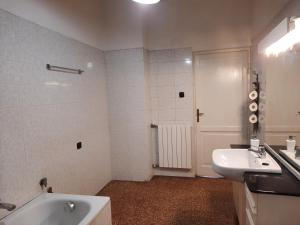 Vonios kambarys apgyvendinimo įstaigoje Appartamento Tolemaide