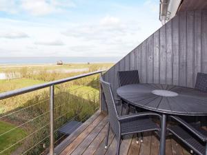 Balkón nebo terasa v ubytování Seaside Charm in Bork Havn - By Traum Ferienwohnungen