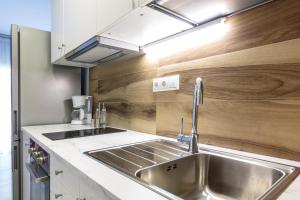 Kuchyň nebo kuchyňský kout v ubytování Art Central Suites + 37 fotografií