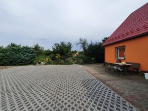 Vonkajšia záhrada v ubytovaní UDany Wypoczynek