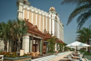 a rendering of the mgm grand hotel and casino at Banyan Tree Macau in Macau