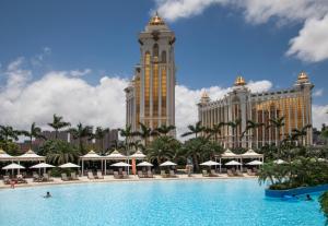 Swimmingpoolen hos eller tæt på Banyan Tree Macau