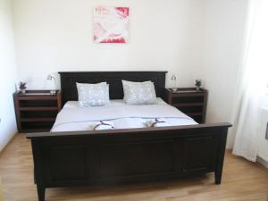 Giường trong phòng chung tại Apartment 43