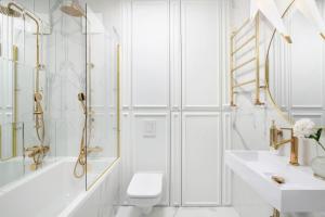 Kúpeľňa v ubytovaní Elite Apartments Nadmotławie Prestige