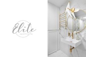 Kúpeľňa v ubytovaní Elite Apartments Nadmotławie Prestige