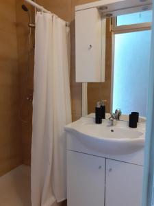 Kúpeľňa v ubytovaní Apartmani Sidro