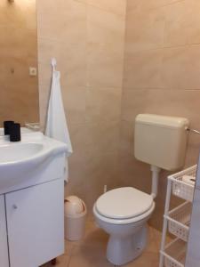 Kúpeľňa v ubytovaní Apartmani Sidro