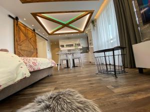 A bed or beds in a room at Matrix