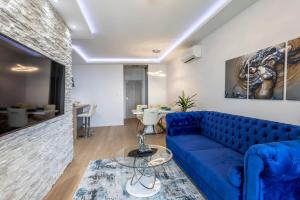 Posezení v ubytování Luxury suite Elysium