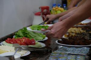Pagkain sa o malapit sa hotel