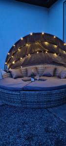 Ein Sitzbereich in der Unterkunft Cable Island Bed and Breakfast