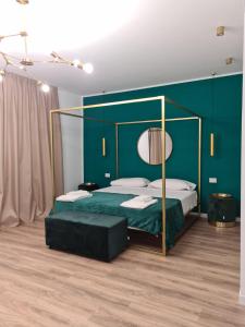 Posteľ alebo postele v izbe v ubytovaní Residence Le Aromatiche