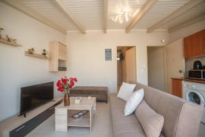 Televízia a/alebo spoločenská miestnosť v ubytovaní El sueño de Zante City Center Apartments