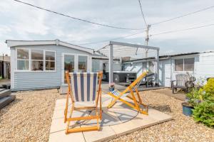 Bygningen som feriehuset ligger i