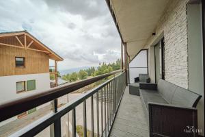 Balkón alebo terasa v ubytovaní Apartament Silence Karpatia Resort Nefryt