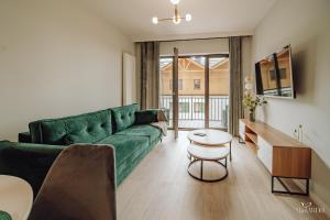 Posedenie v ubytovaní Apartament Silence Karpatia Resort Nefryt