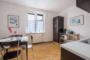 Kuchyň nebo kuchyňský kout v ubytování Al Agave sopra