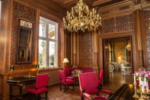 Зона вітальні в Fuglsang Herregaard Hotel