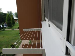 Balkon oz. terasa v nastanitvi Vízparti SAS Apartman Siófok