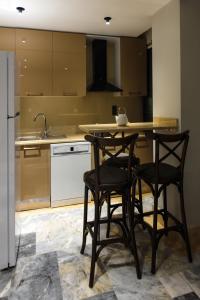 A cozinha ou cozinha compacta de Home Of Istanbul
