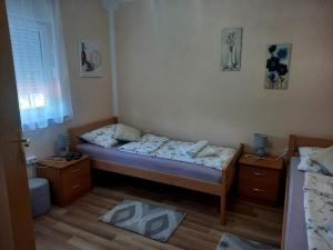 Postel nebo postele na pokoji v ubytování Rooms Luka