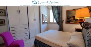 Ένα ή περισσότερα κρεβάτια σε δωμάτιο στο Casa di Andrea +23 φωτογραφίες