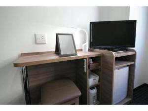 Televiisor ja/või meelelahutuskeskus majutusasutuses R&B Hotel Shin Osaka Kitaguchi - Vacation STAY 40555v +17 fotot
