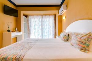 Postel nebo postele na pokoji v ubytování Hotel Atismar