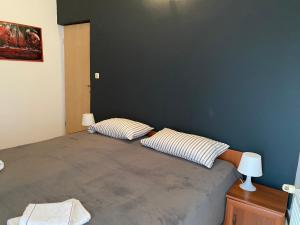 Postel nebo postele na pokoji v ubytování Dub center apartments