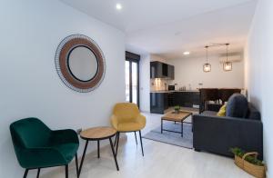 Posezení v ubytování Sur Suites Palmeras