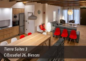 A kitchen or kitchenette at Tierra Boutique, Tierra Suites y Tierra Valles Apartamentos