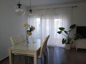 Televízia a/alebo spoločenská miestnosť v ubytovaní La Carbonera