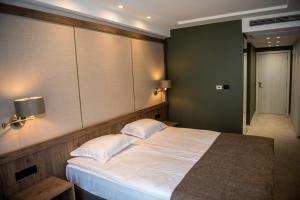 Postel nebo postele na pokoji v ubytování Arletti Hotel