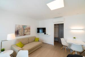 TV a/nebo společenská místnost v ubytování Vienna Residence, Rochusmarkt - Wien Mitte
