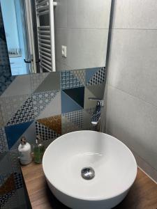 A bathroom at u Boženky