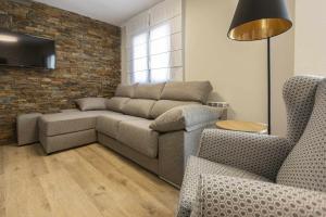 A seating area at Casa Juliana Turismo