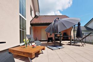 Patio nebo venkovní prostory v ubytování Haus Tanja