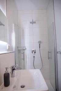 Koupelna v ubytování Apartment Kabinett Zell