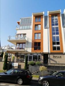 Budynek, w którym mieści się apartament