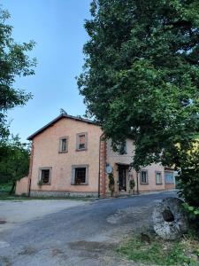 The building in which a panziókat is located