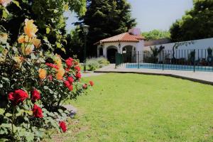 Um jardim em Chenin Lodge