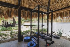 The fitness centre and/or fitness facilities at Puur Bonaire Boetiekhotel