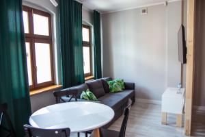 Posezení v ubytování Apartamenty Długa 6