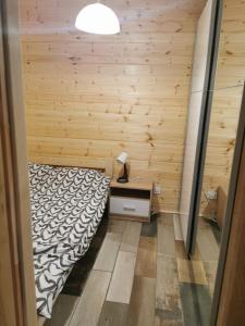 Postel nebo postele na pokoji v ubytování Relax u Agi i Jurka