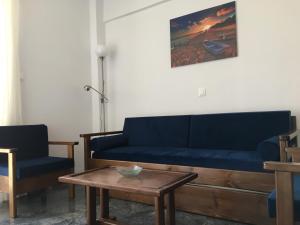Posezení v ubytování Lefkandi sea view