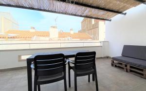 Balkón alebo terasa v ubytovaní Apartaments l'Escala Centre