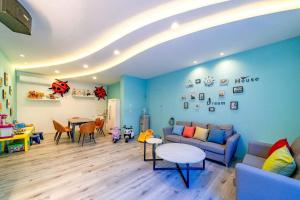 Posezení v ubytování An Ti Li Ya Homestay