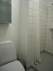 Koupelna v ubytování Nørre Farimagsgade