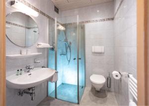 Kúpeľňa v ubytovaní Hotel Gasthof Waldschenke